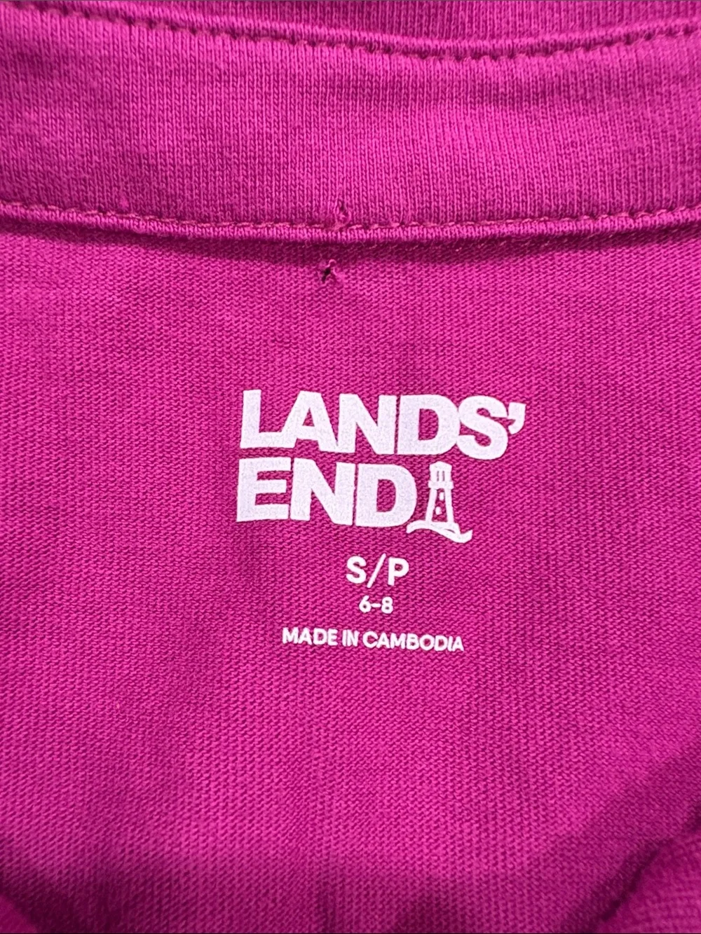 Lands' End Women’s Polo Pair in Plum and Fuchsia